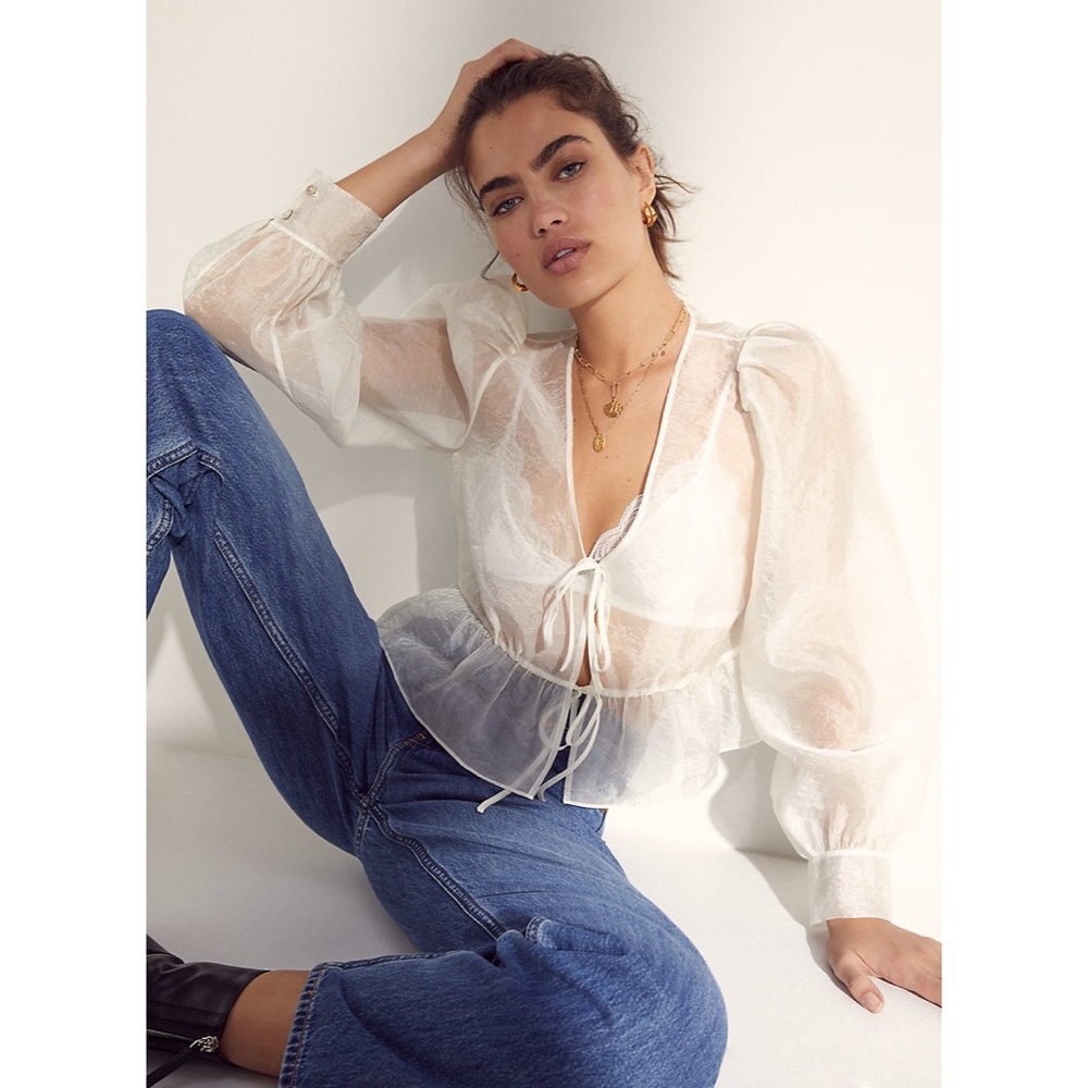 Aritzia Wilfred Canto Blouse